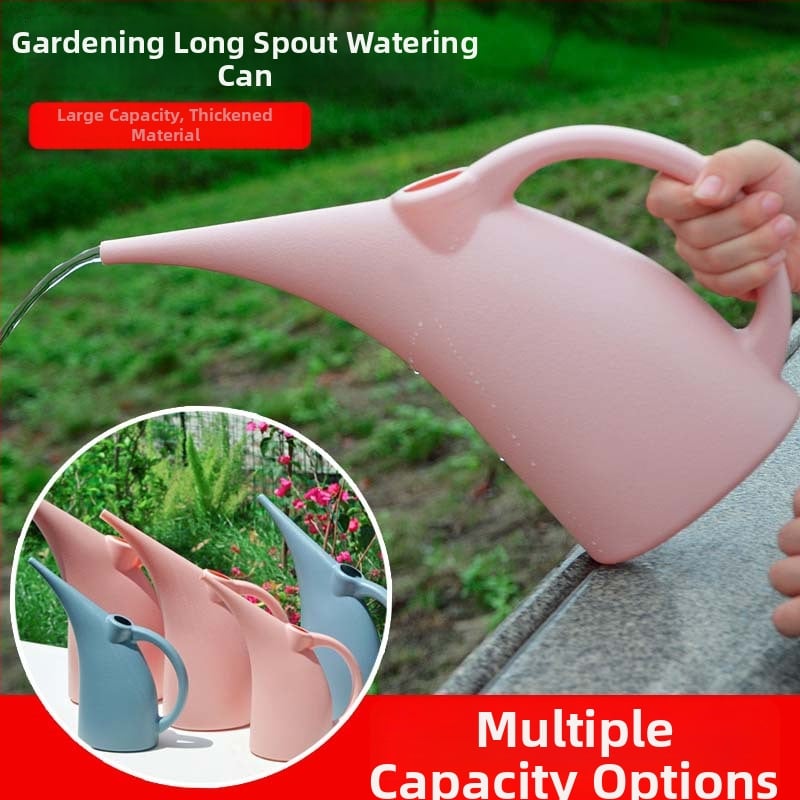 Ποτιστήριο με μακριό στόμιο (πλαστικό, χωρητικότητα 1000, ανθεκτικό, για οικιακή κηπουρική)