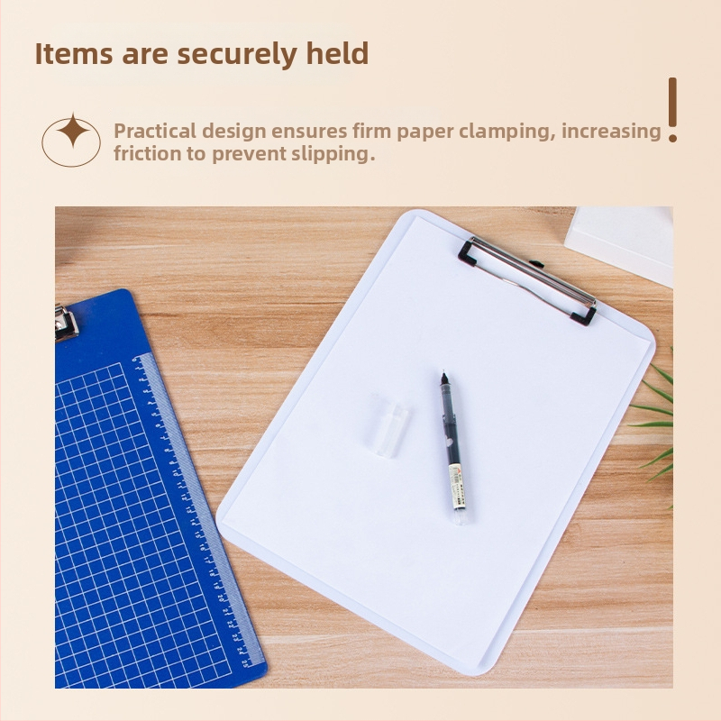 PP plastová doska so silovým a panelovým upínačom, hrúbka platne 1,4 cm, rôzne veľkosti upínok