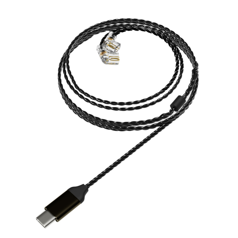 CCA JT2 плосък Type-C кабел със сребърно покрит меден проводник, CE сертификат