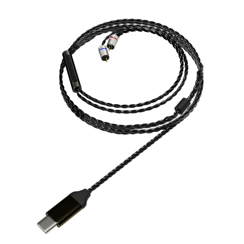 CCA JT2 плосък Type-C кабел със сребърно покрит меден проводник, CE сертификат