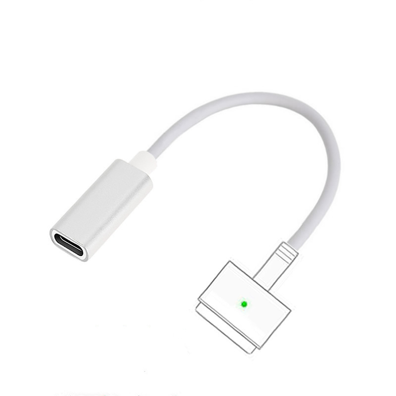 USB-C-től MacBook MagSafe2 mágneses gyors töltőkábel, modell magsafe2/1, 180 cm, kompatibil MacBook Air/Pro