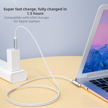 Type-C→MagSafe 1/2 töltőkábel MacBook Air/Pro-hoz, modell PD-MG1, 1,8 m hosszú, 2021-ben piacra került.