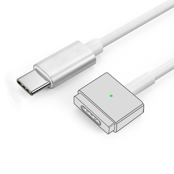 Type-C→MagSafe 1/2 töltőkábel MacBook Air/Pro-hoz, modell PD-MG1, 1,8 m hosszú, 2021-ben piacra került.
