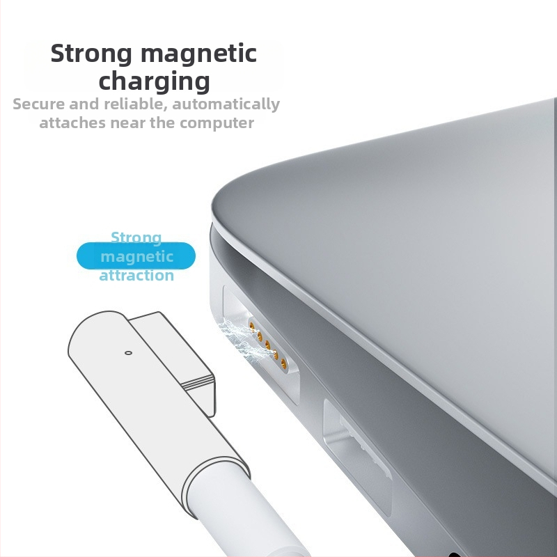 Type-C na MagSafe 1/2 nabíjací kábel pre MacBook Air/Pro, model PD-MG1, dĺžka 1,8 m, uvedený na trh 2021.