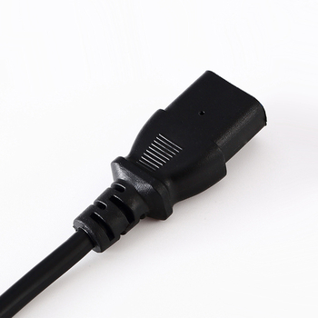 Захранващ кабел с три проводника за компютърна кутия, монитор и принтер; щепсел с три контакта; OEM