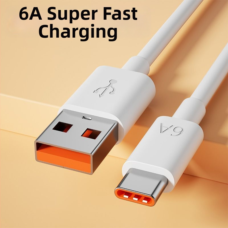 Type-C кабел за данни със смарт дигитален дисплей, 120W бързо зареждане, съвместим с Huawei, Honor, Oppo, Android и Vivo