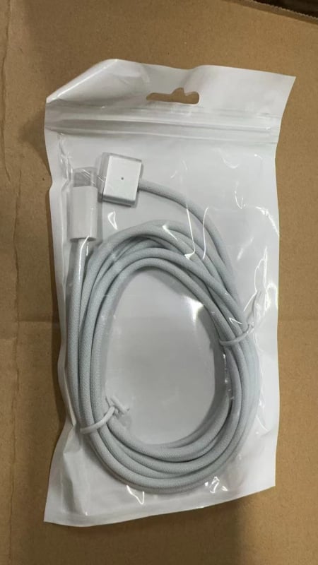 USB-C към MagSafe 3 магнитен заряден кабел за MacBook, 140W, дължина 1.8 m, OEM модел 1650