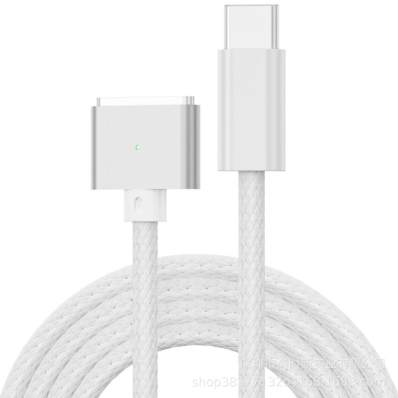 USB-C към MagSafe 3 магнитен заряден кабел за MacBook, 140W, дължина 1.8 m, OEM модел 1650