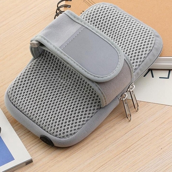 Geantă de braț pentru telefon, cu ecran tactil, impermeabilă, separare uscat-ud, din material diving cloth, pentru adulți