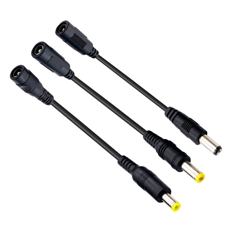 DC5521 barošanas pagarināšanas kabelis – apgaismojumam, video novērošanai un set-top box