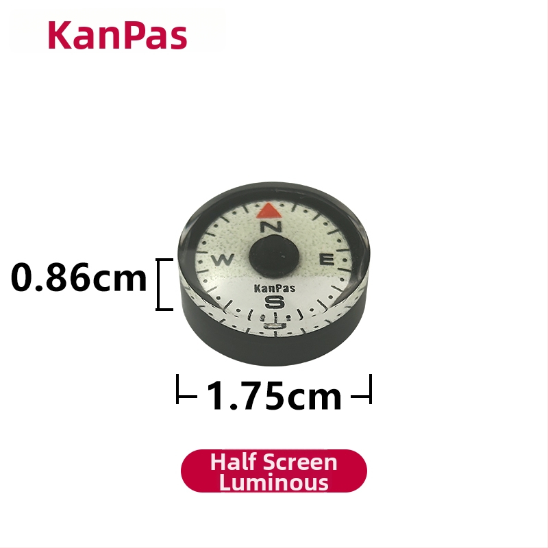 Busolă mică, portabilă, ușoară, piese DIY, accesorii pentru geantă