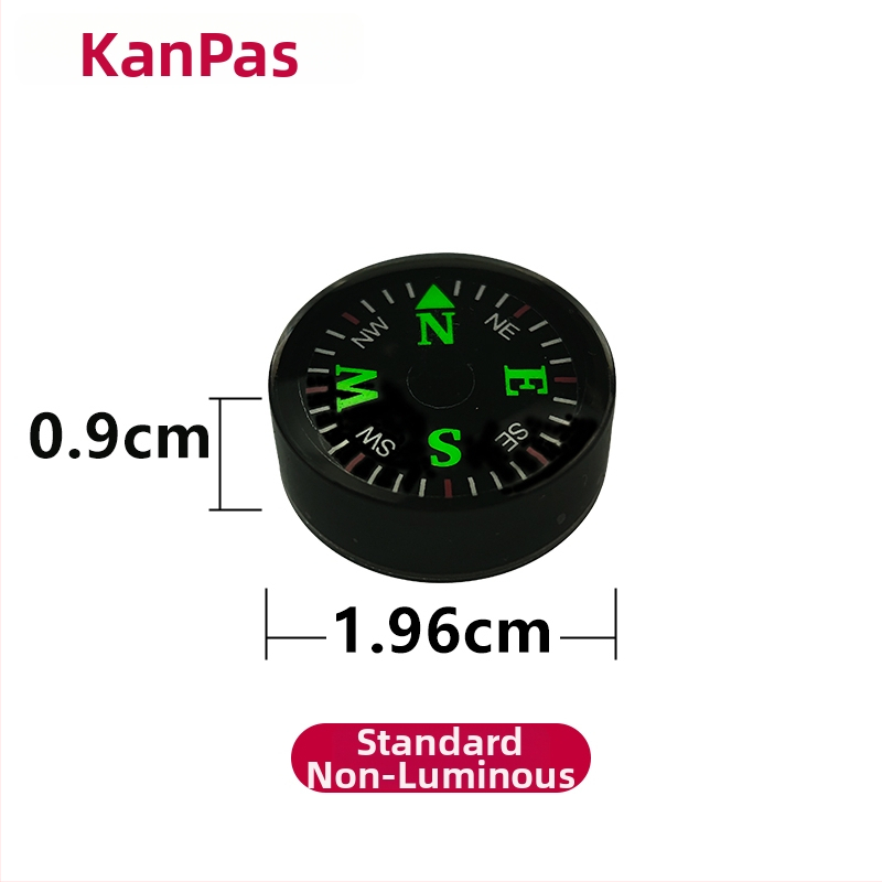 Busolă mică, portabilă, ușoară, piese DIY, accesorii pentru geantă
