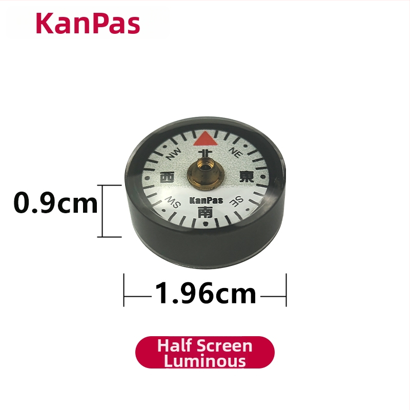Busolă mică, portabilă, ușoară, piese DIY, accesorii pentru geantă