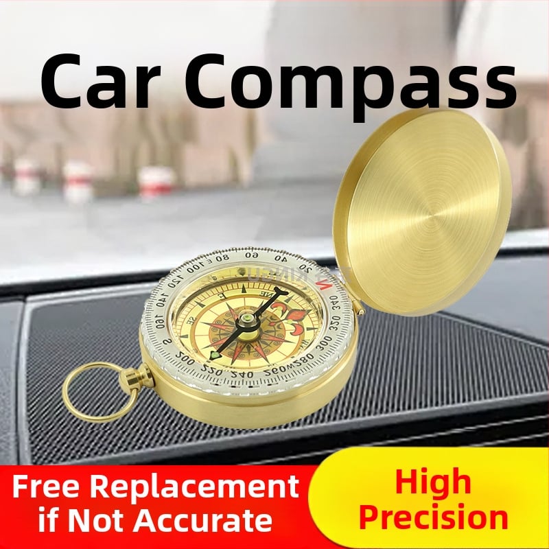 Busolă auto: Precizie înaltă, sferă iluminată pentru utilizare în exterior (Metal • Brand: Baimang • Funcție: Altele)