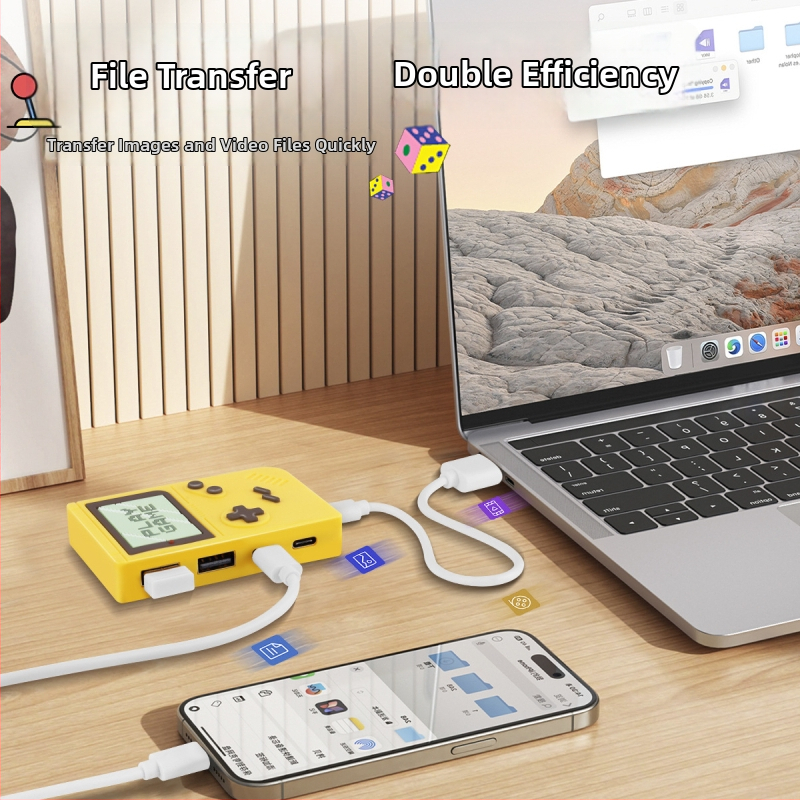 Beanlieve 131SC USB-C hub s až 4 portmi, USB 2.0 prenos až 480 Mbps, napájanie cez zbernicu (bez externého napájania)