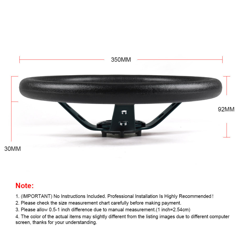 Universālais PU sacīkšu stūre Dyno Racing BX101802