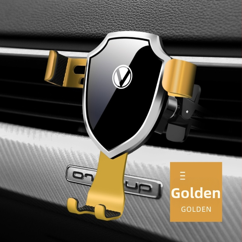 Suport pentru telefon auto cu rotire la 360° pentru difuzorul de aer – bază gravitațională universală, montaj snap-on