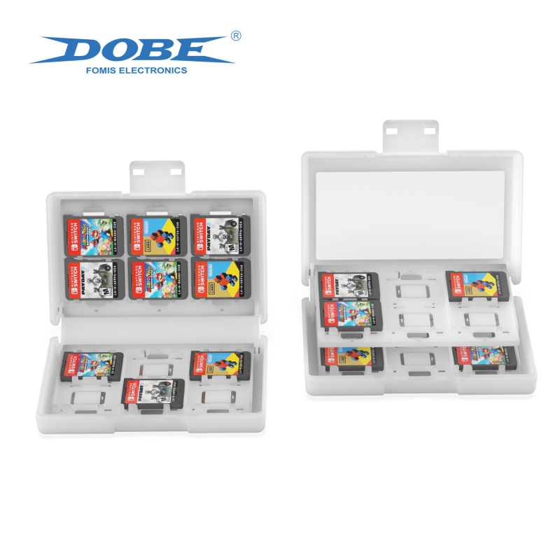 Switch2 kutija za pohranu kartica za Switch2 konzolu, ABS materijal, pohranjivanje 24-bitnih kartica, održava red kartica, uključena kutija za kartice