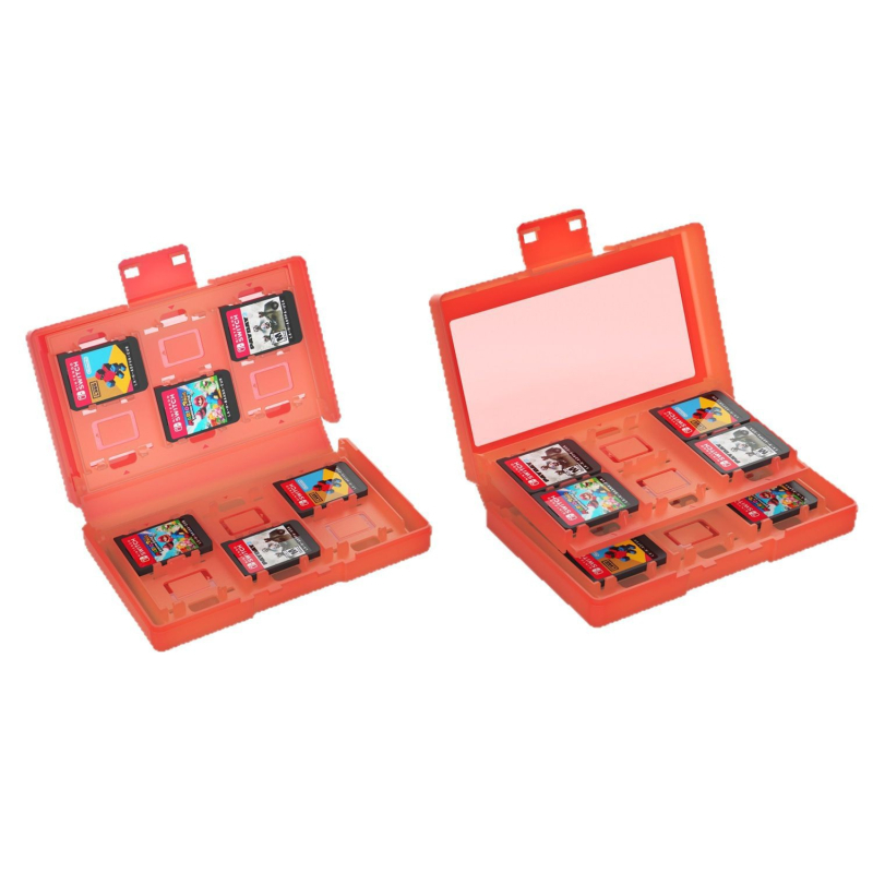 Switch2 kutija za pohranu kartica za Switch2 konzolu, ABS materijal, pohranjivanje 24-bitnih kartica, održava red kartica, uključena kutija za kartice