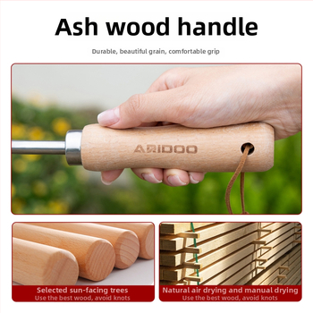 Железна градинска лопата — малка ръчна лопата за копаене и разрохване на почвата, засаждане на цветя и саксии, диви зеленчуци и пляжно събиране; възможна персонализация