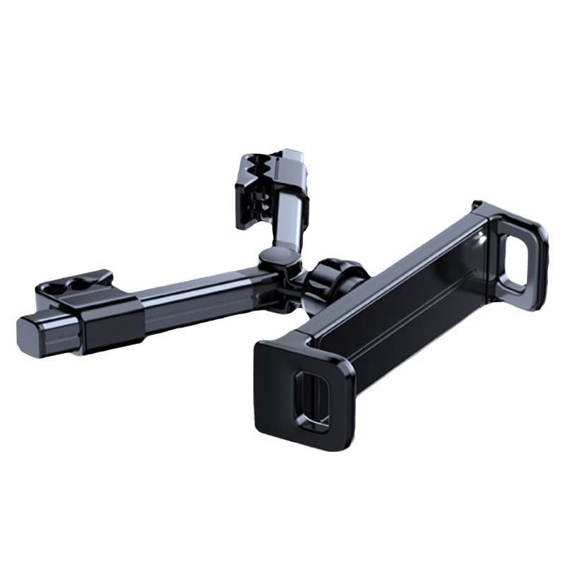 Yiyi držiak na tablet do auta s teleskopickým ramenom - univerzálny pre zadné operadlo, Snap-On upevnenie, 150 g