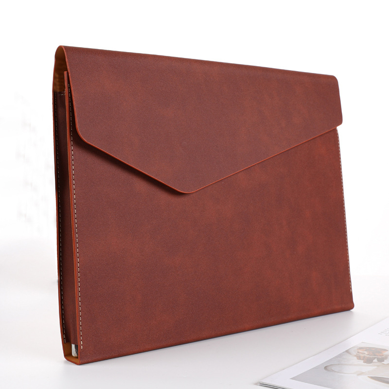 Dokument torba Huicai Stationery, PU materijal, oblik Snap-on i Slope