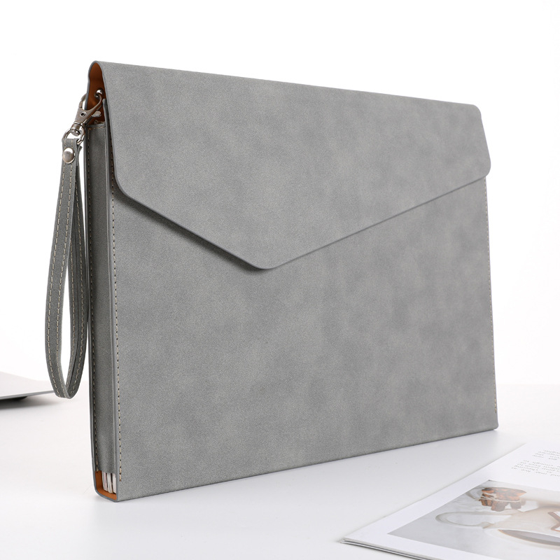 Dokument torba Huicai Stationery, PU materijal, oblik Snap-on i Slope