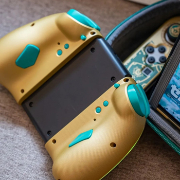 Θήκη εξαρτημάτων Nintendo Switch/OLED Zelda Tears of the Kingdom με προστατευτικά καπάκια μοχλών