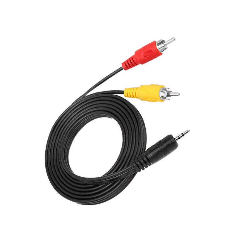 2.5mm AV видео кабел за телевизор, ядро от чист мед без покритие, меден проводник, тегло 0.1