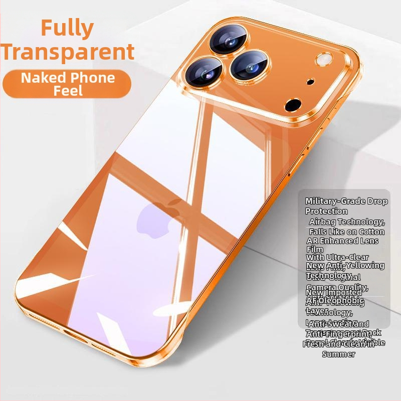 Puzdro na telefón Apple, Mordinger z akrylu, maľovaný minimalistický štýl, povrch elektroplatingu, odvádzanie tepla