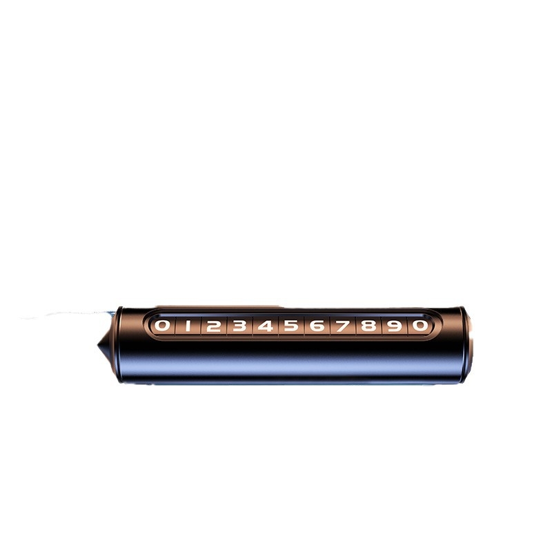 Skrytý automobilový nástroj – rozbíjač okien a ozdoba na poznávaciu značku/telefón, záchranný palubný kladivo pri parkovaní (Značka: Neck strength; Materiál: Iný; Pôvod: Yiwu; Typ: Skrytý; Model: Iný)