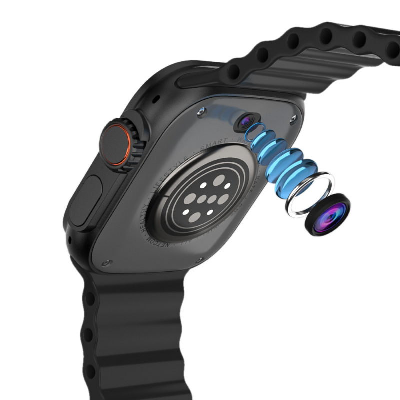 Детски 5G смарт часовник с двойни камери, GPS позициониране, измерване на сърдечен ритъм и кислород в кръвта, крачкомер