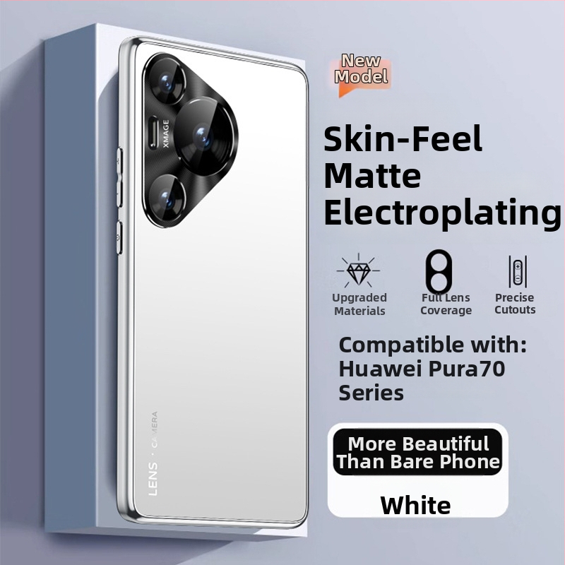 Huawei Pura70 ochranný kryt na telefón – matný povrch, ultra tenký, plné krytie, proti pádom, PC materiál