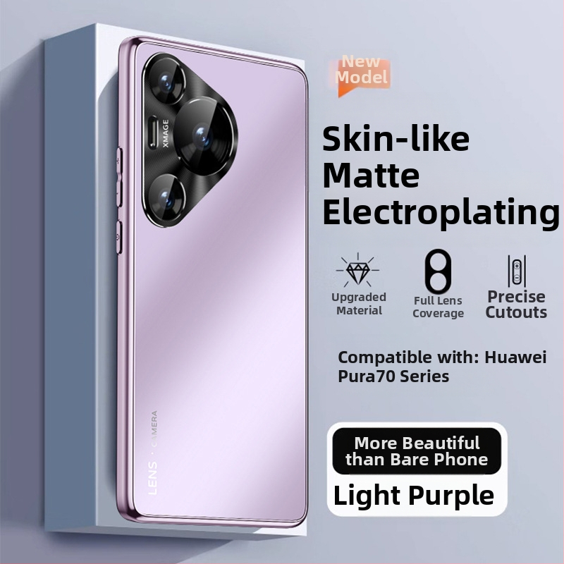 Huawei Pura70 ochranný kryt na telefón – matný povrch, ultra tenký, plné krytie, proti pádom, PC materiál