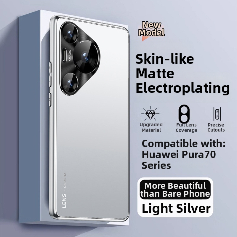 Huawei Pura70 ochranný kryt na telefón – matný povrch, ultra tenký, plné krytie, proti pádom, PC materiál