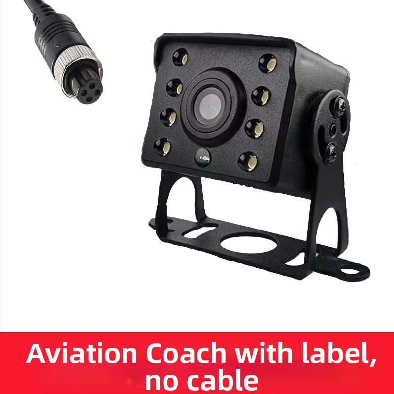 Cameră HD pentru mers înapoi pentru camioane, combine agricole și autobuze, universal 12-24V, 720p, unghi de vizualizare 140°, model A1, greutate 120 g