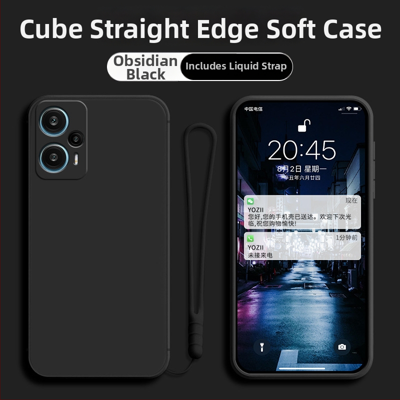 Kryt na telefón Xin Weile pre Redmi Note 12 Turbo — silikón, štýl All-Inclusive, prispôsobovanie nie je podporované