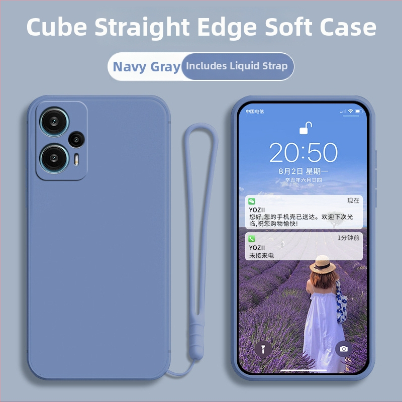 Kryt na telefón Xin Weile pre Redmi Note 12 Turbo — silikón, štýl All-Inclusive, prispôsobovanie nie je podporované