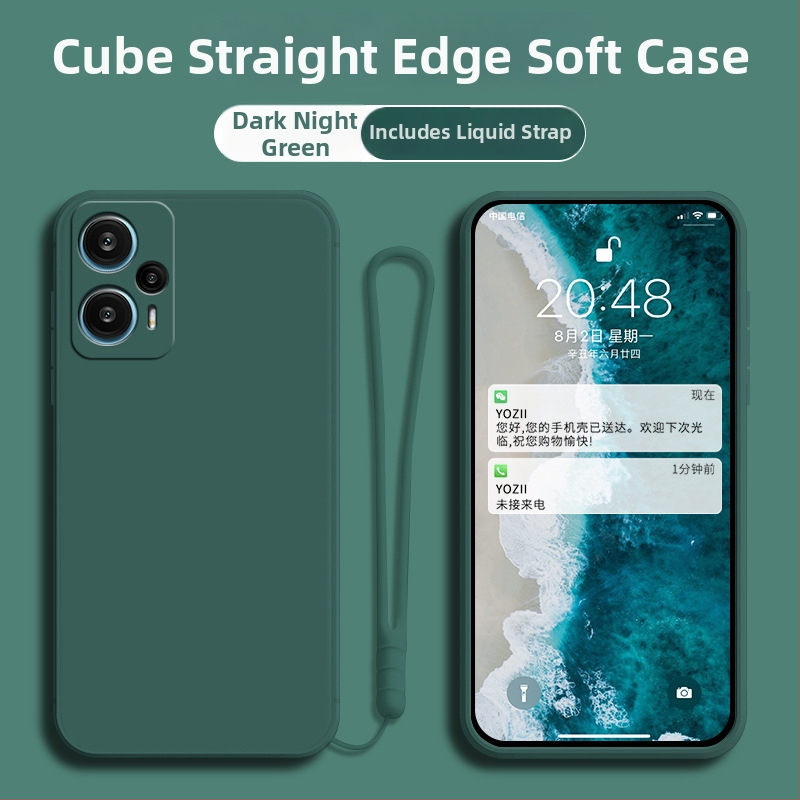 Kryt na telefón Xin Weile pre Redmi Note 12 Turbo — silikón, štýl All-Inclusive, prispôsobovanie nie je podporované