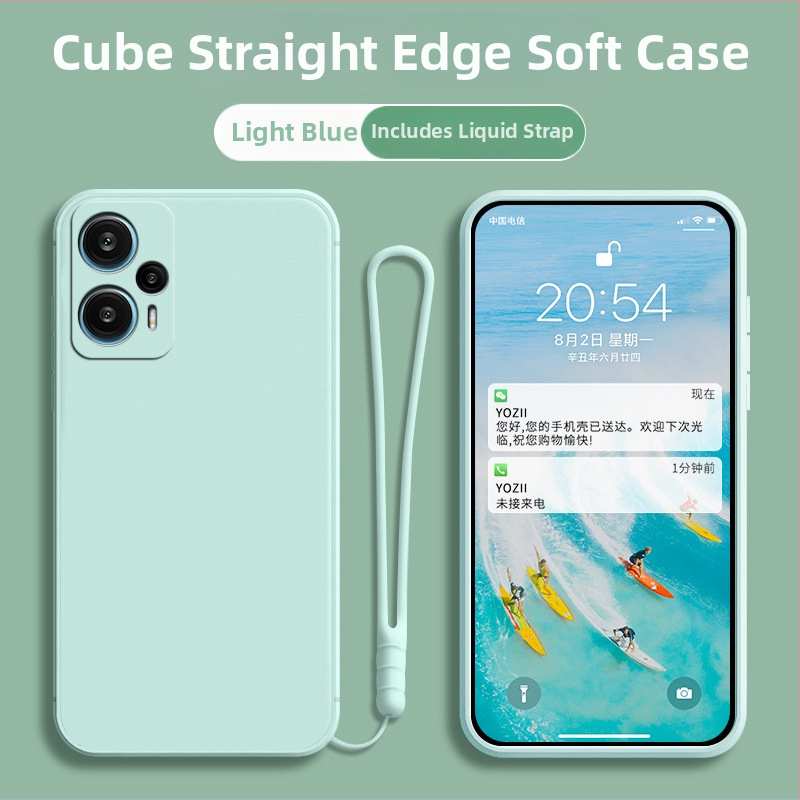 Kryt na telefón Xin Weile pre Redmi Note 12 Turbo — silikón, štýl All-Inclusive, prispôsobovanie nie je podporované