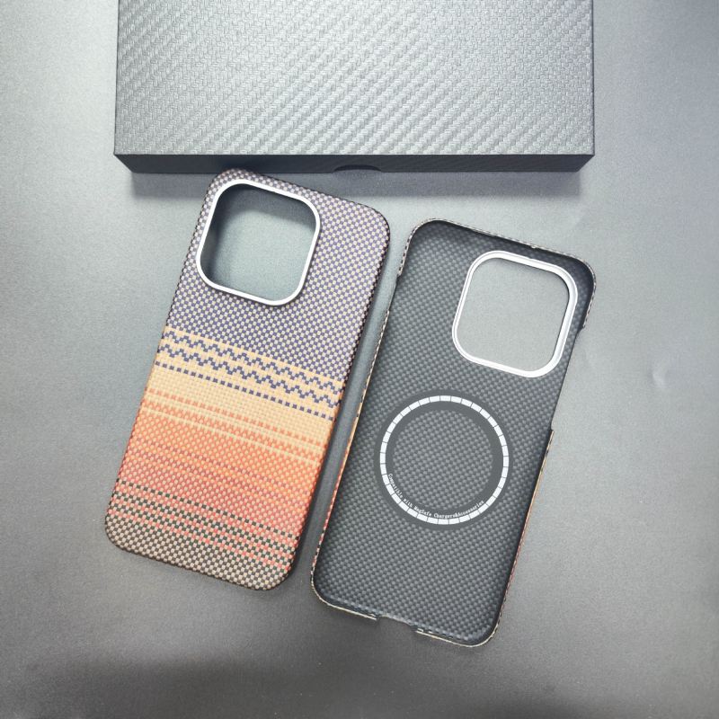 Husă pentru OnePlus 15 – fibră aramidă, presare la cald, prindere magnetică, protecție anti-cădere