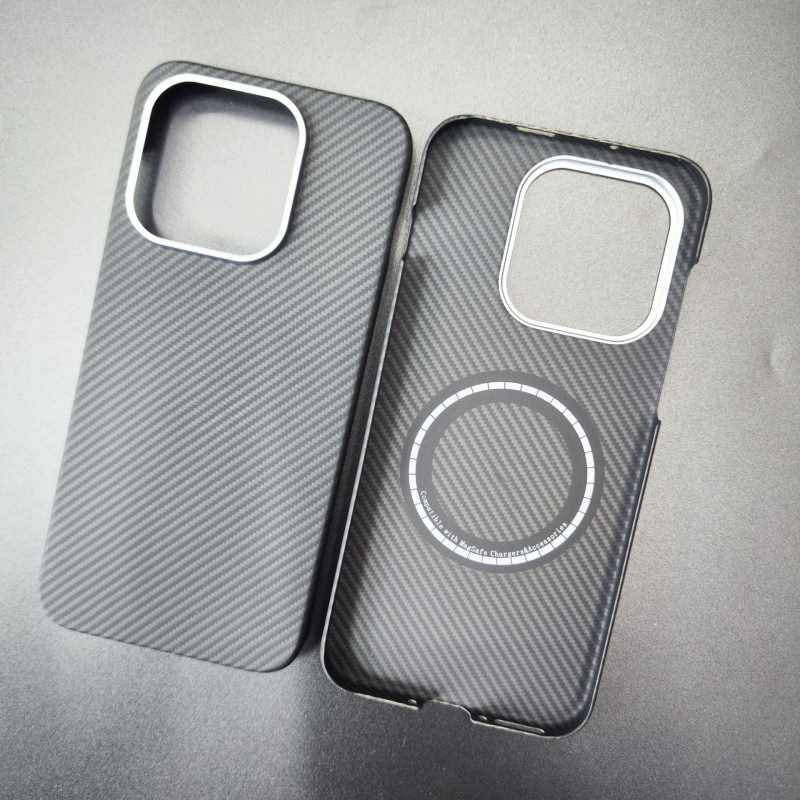 Husă pentru OnePlus 15 – fibră aramidă, presare la cald, prindere magnetică, protecție anti-cădere