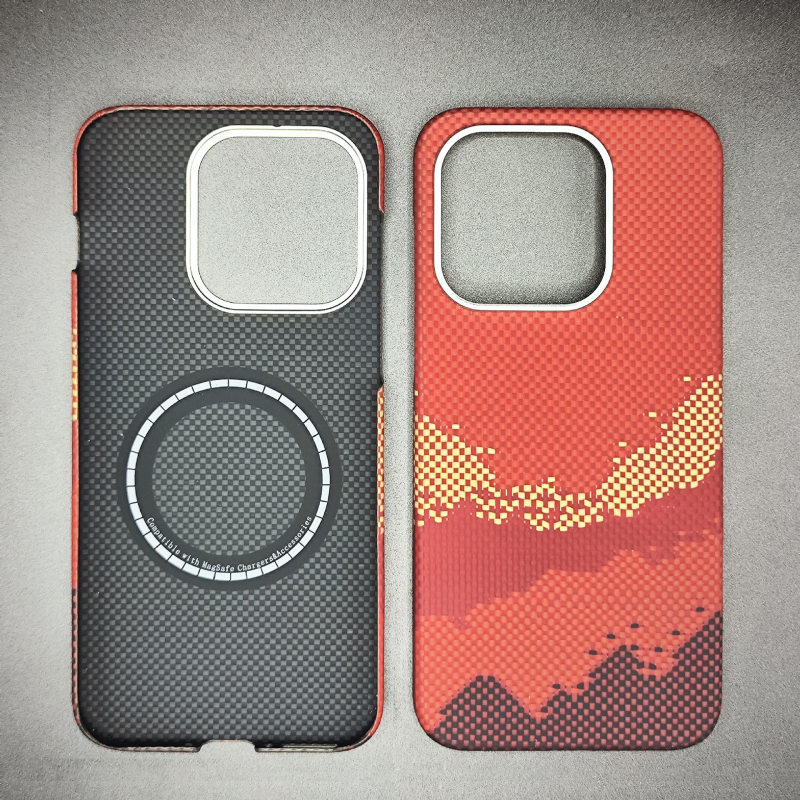 Husă pentru OnePlus 15 – fibră aramidă, presare la cald, prindere magnetică, protecție anti-cădere