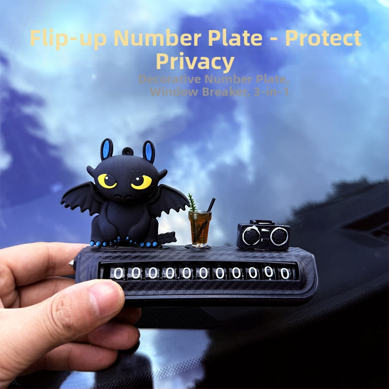 Plastová tabuľka s telefónnym číslom na auto na dočasné parkovanie a presúvanie áut, tlač loga k dispozícii, autorizovaná súkromná značka