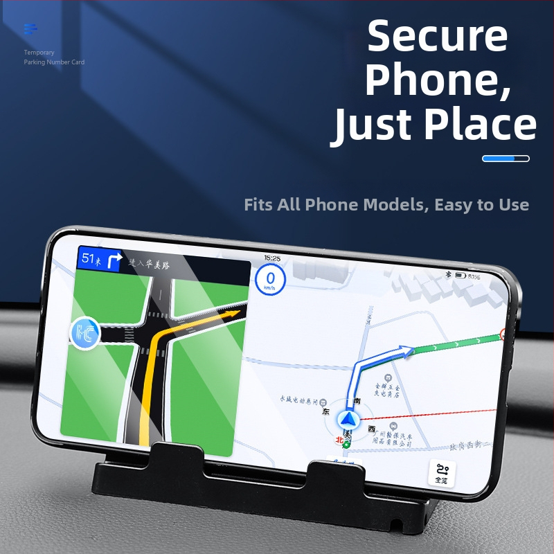 Skrytá parkovacia známka pre auto, rám z kovu a plastu, logo tlačené, značka Yikadi