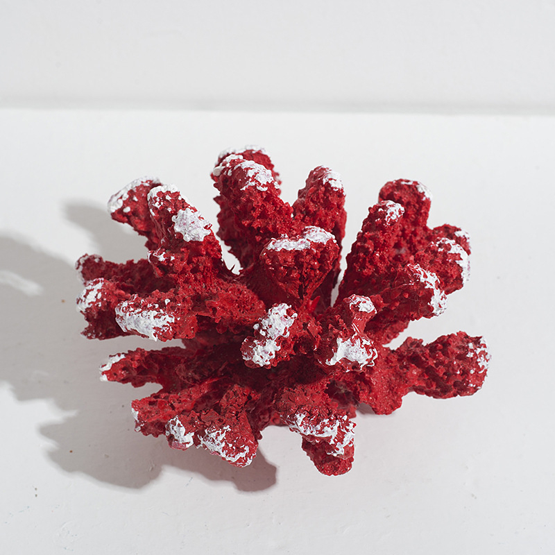 Peisaj de coral din rășină pentru acvariu – stil mediteranean, figură de coral, producție din rășină