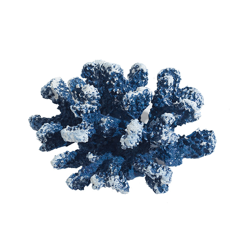 Peisaj de coral din rășină pentru acvariu – stil mediteranean, figură de coral, producție din rășină