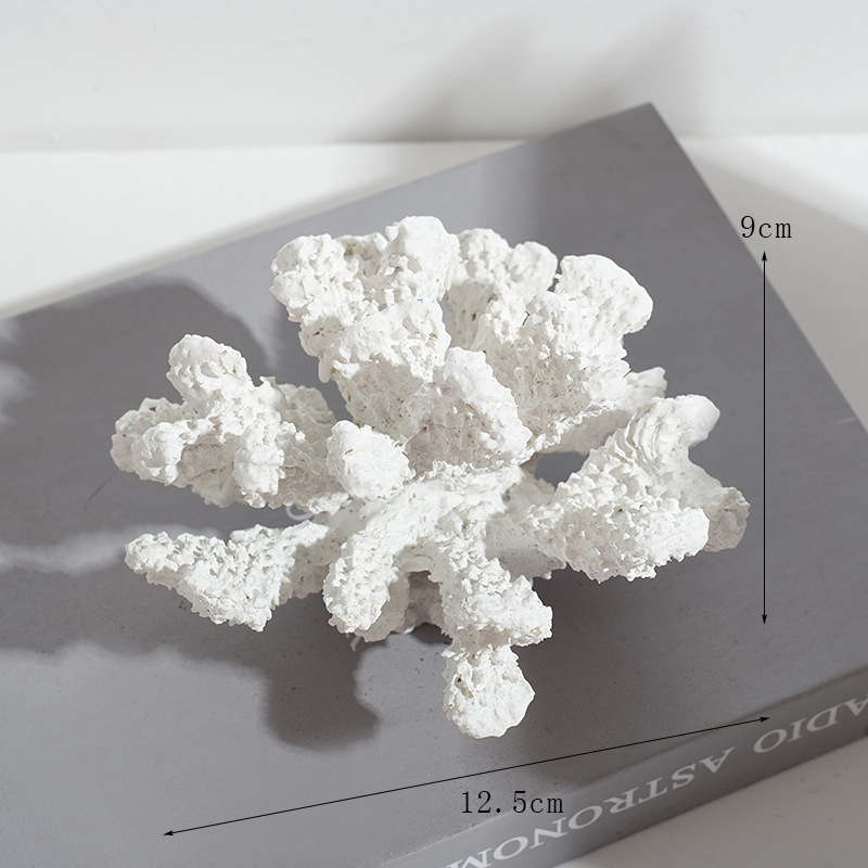 Peisaj de coral din rășină pentru acvariu – stil mediteranean, figură de coral, producție din rășină