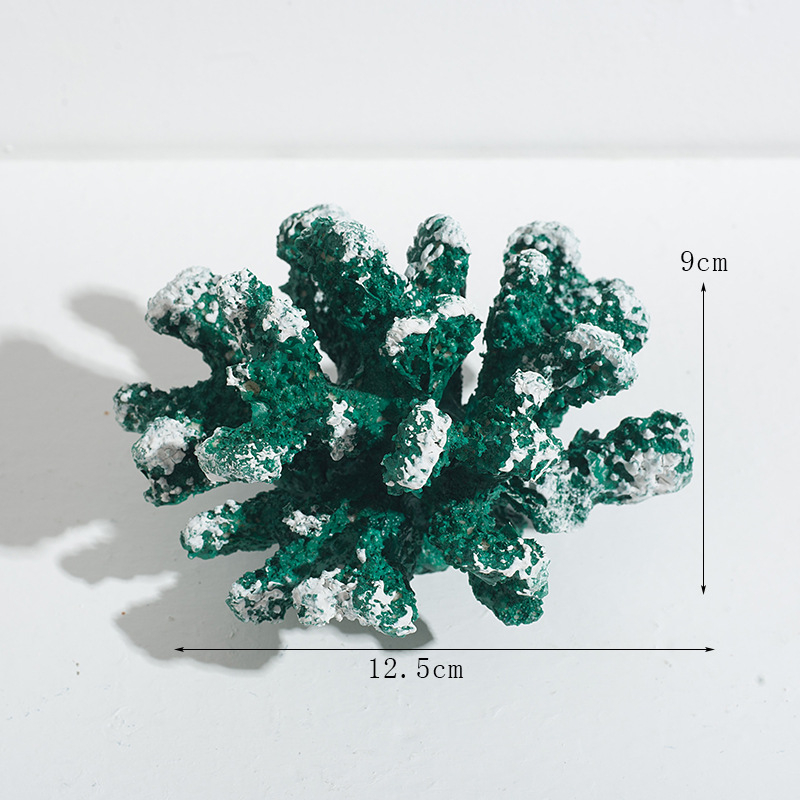 Peisaj de coral din rășină pentru acvariu – stil mediteranean, figură de coral, producție din rășină