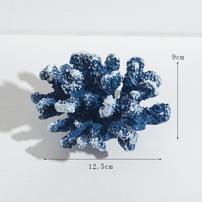 Peisaj de coral din rășină pentru acvariu – stil mediteranean, figură de coral, producție din rășină